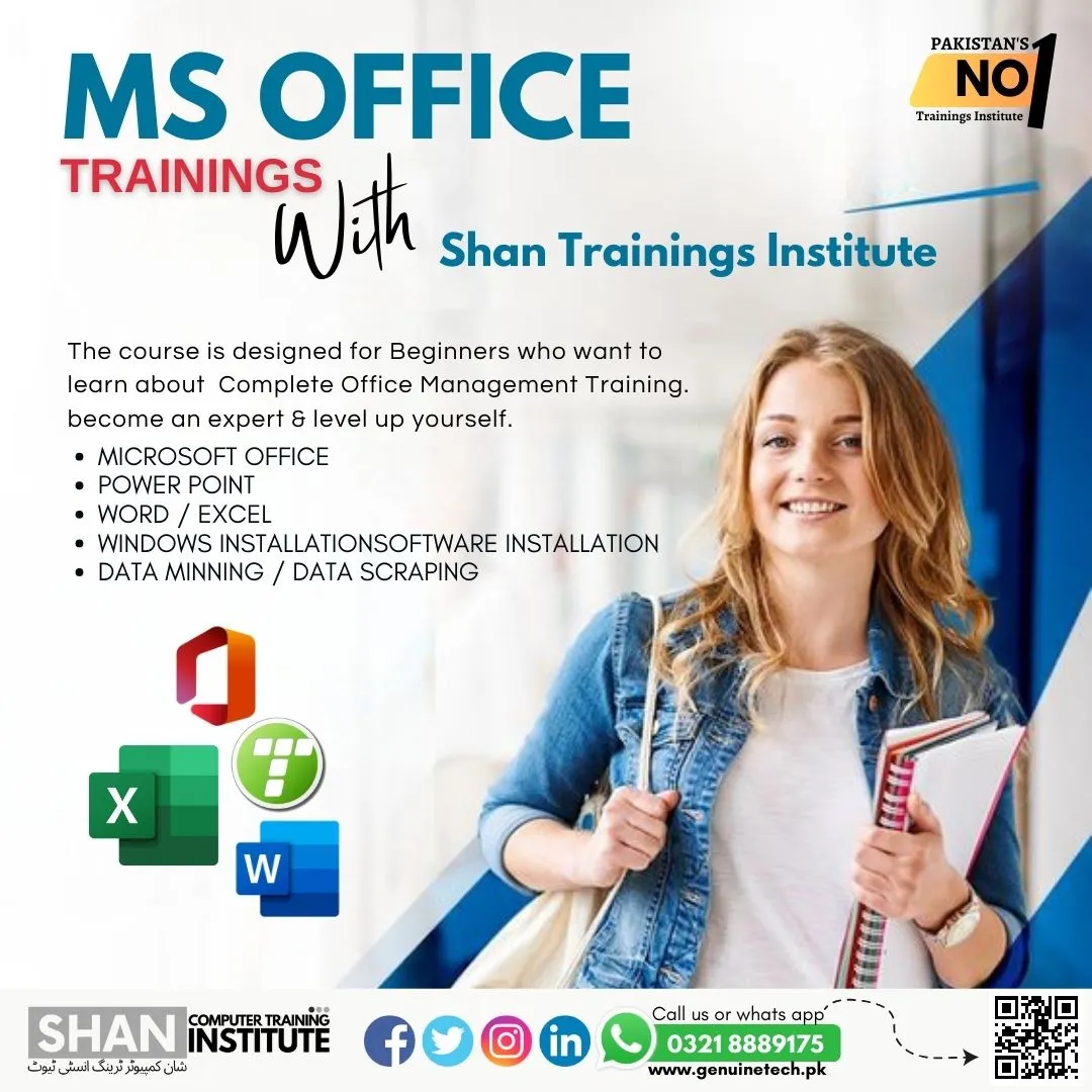 MS Office Trainings with Shan Training Institute MS Office Trainings with Shan Training Institute